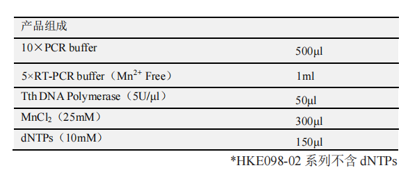 Tth DNA聚合酶 產(chǎn)品包裝